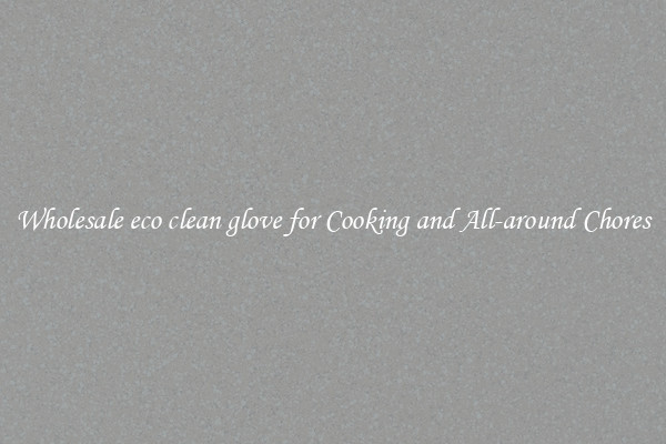 Wholesale eco clean glove for Cooking and All-around Chores