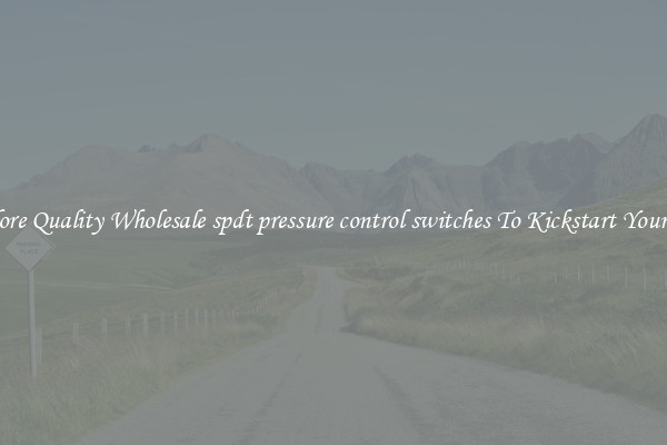 Explore Quality Wholesale spdt pressure control switches To Kickstart Your Ride